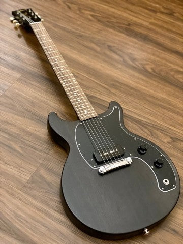 Gibson 2019 Les Paul Junior Tribute DC in Worn Ebony