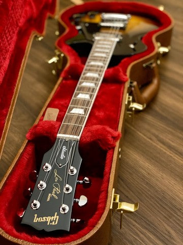 Gibson 2018 Les Paul Studio พร้อมเคสสี Vintage Sunburst