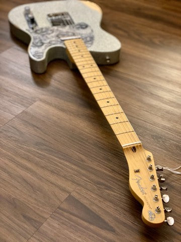 Fender Brad Paisley Road Worn Telecaster - Silver Sparkle