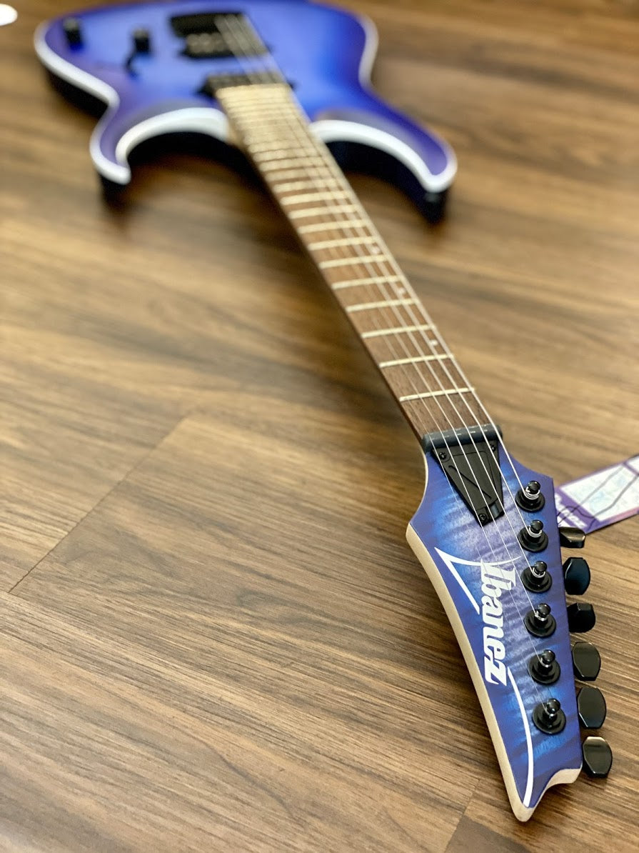 Ibanez RGA42FM - Blue Lagoon Burst Flat