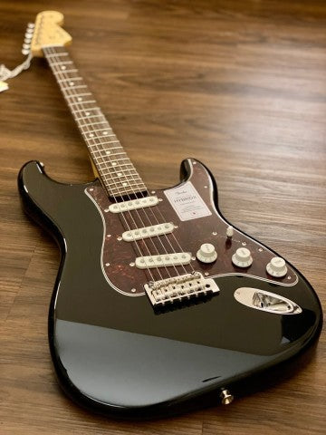 Fender Japan Hybrid II Stratocaster พร้อม Rosewood FB สีดำ