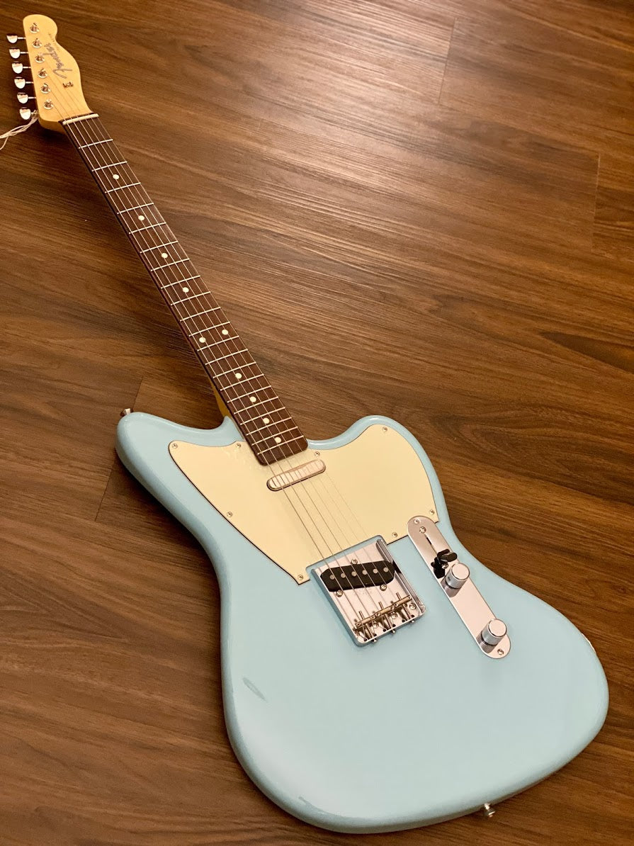 Fender Japan Offset Telecaster with Rosewood FB in Daphne Blue
