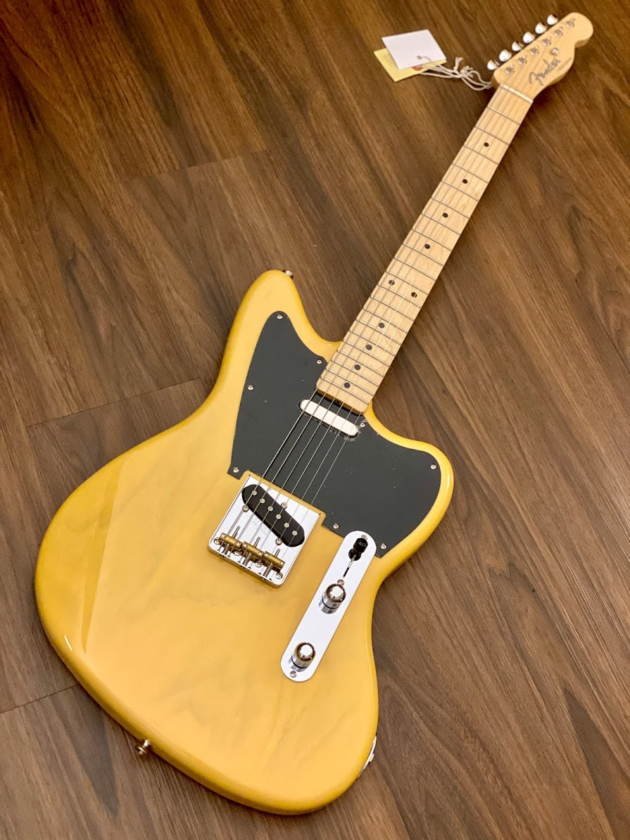 Fender Japan Offset Telecaster พร้อม Maple FB สี Vintage Natural