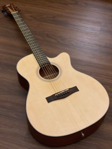 Chard F4040C Spruce Acoustic Electric in Natural with Fishman Preamp
