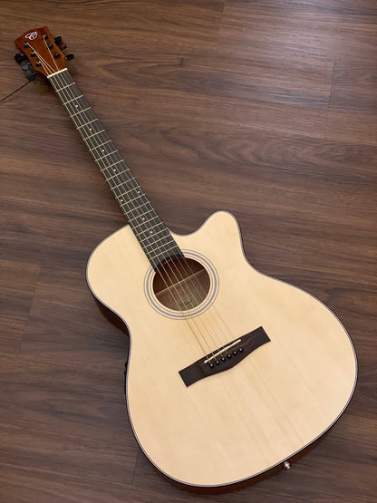 Chard F4040C Spruce Acoustic Electric in Natural with Fishman Preamp