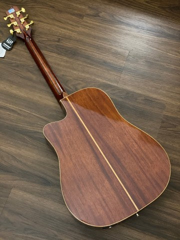 Galatasaray GT-QD1C-FLX Full Solid Mahogany in Natural with Fishman Flex Preamp