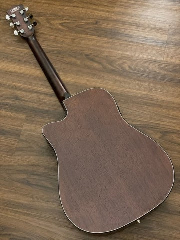SQOE Spain SQ-BC-FG Acoustic Electric in Stained Dark Brown Natural Matte