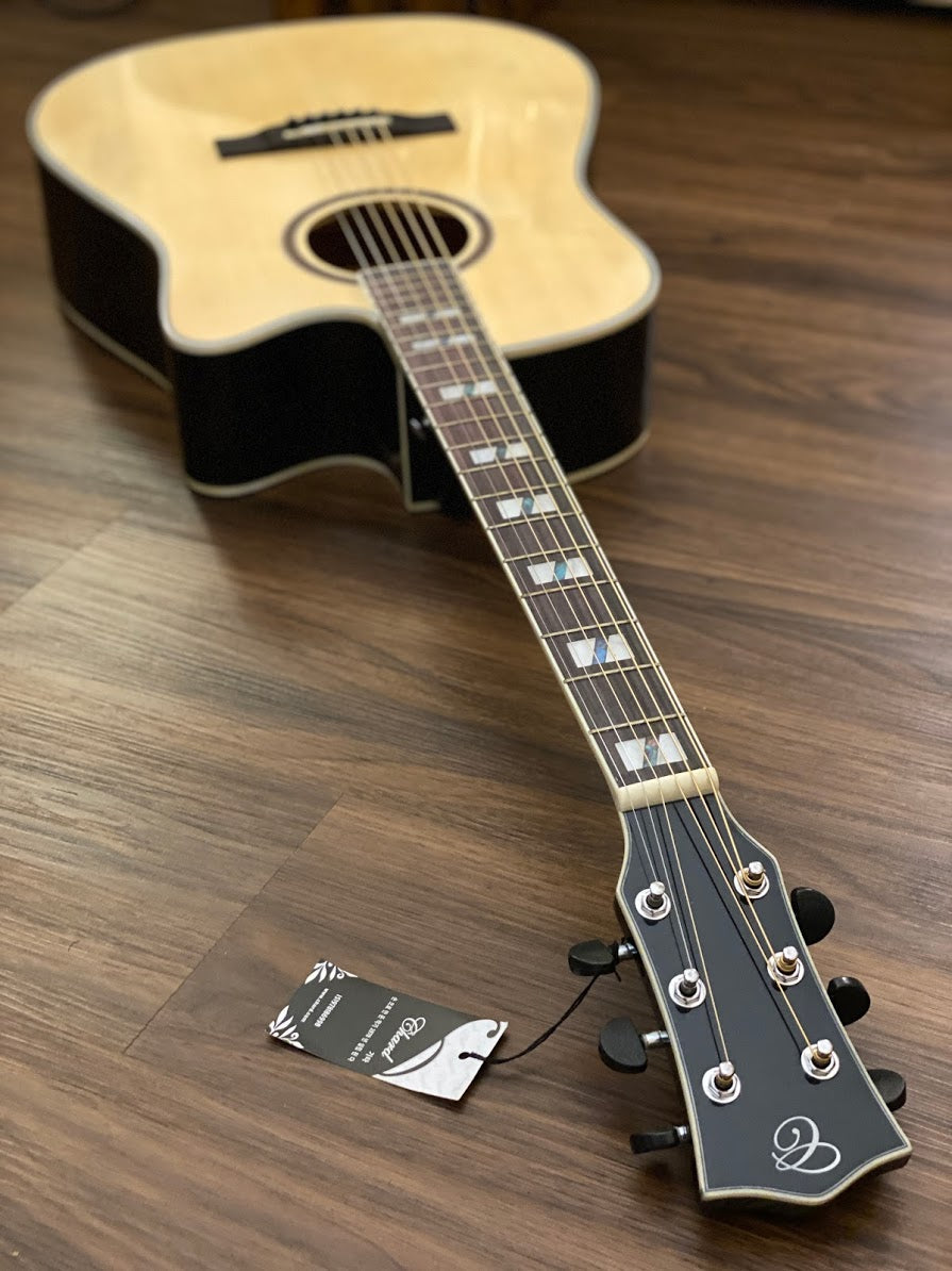 Chard ED29 Acoustic Electric in Natural with Fishman Presys Plus Preamp