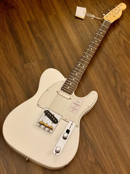 Fender Japan Hybrid II Telecaster with Rosewood FB in Arctic White