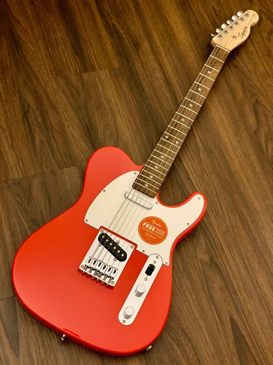 Squier Affinity Telecaster in Race Red with Laurel FB