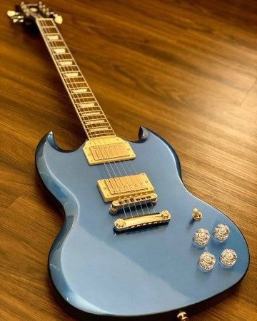 Epiphone SG Muse in Radio Blue Metallic