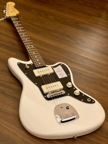 Fender Japan Hybrid II Jazzmaster with Rosewood FB in Arctic White