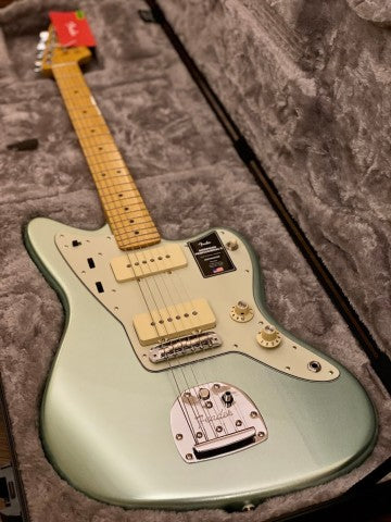 Fender American Professional II Jazzmaster Maple FB - Mystic Surf Green