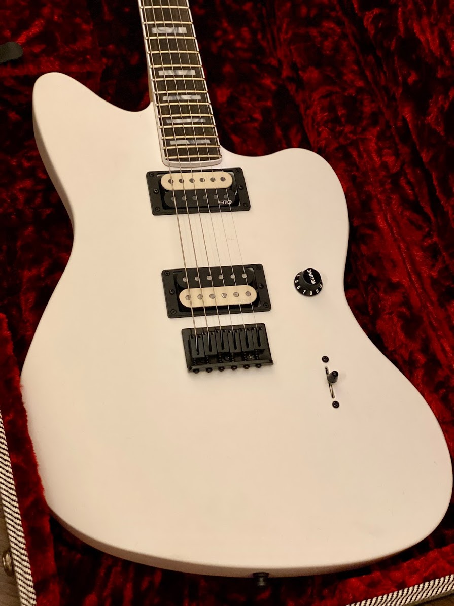 Fender Jim Root Signature Jazzmaster V4 In Arctic White