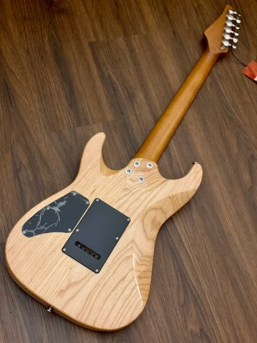 Soloking MS-1 Custom 22 HSS FM Flat Top in Honeyburst Nafiri Special Run