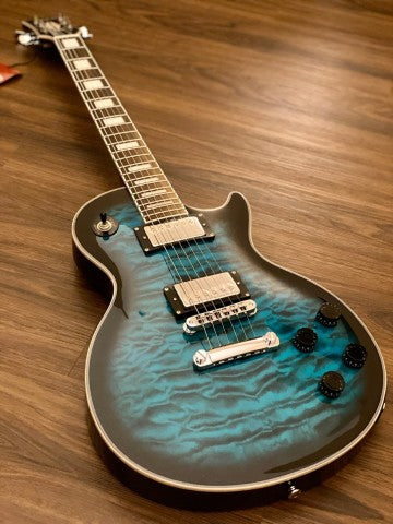 Soloking SLS60QM Deluxe in Teal Burst Nafiri Special Run