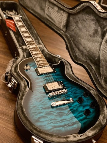 Soloking SLS60QM Deluxe in Teal Burst Nafiri Special Run