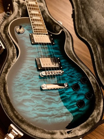 Soloking SLS60QM Deluxe in Teal Burst Nafiri Special Run