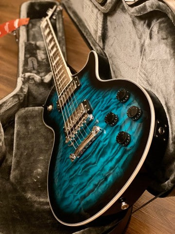 Soloking SLS60QM Deluxe in Teal Burst Nafiri Special Run