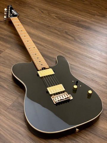 Soloking MT-1 Modern HH MKII in Black Beauty with Roasted Neck and Gold Hardware