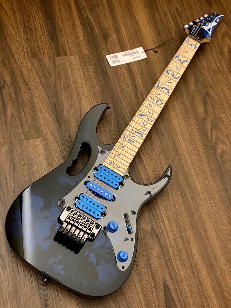 Ibanez Steve Vai Signature JEM77P - Blue Floral Pattern