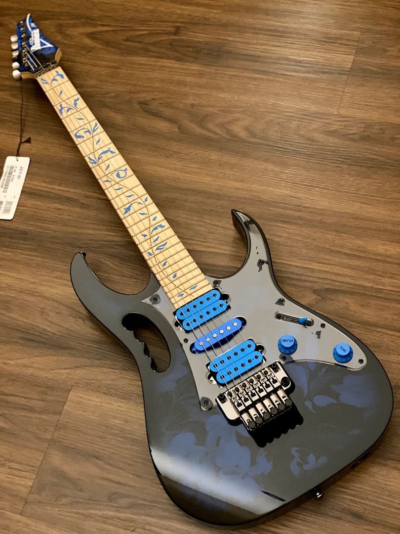Ibanez Steve Vai Signature JEM77P - Blue Floral Pattern