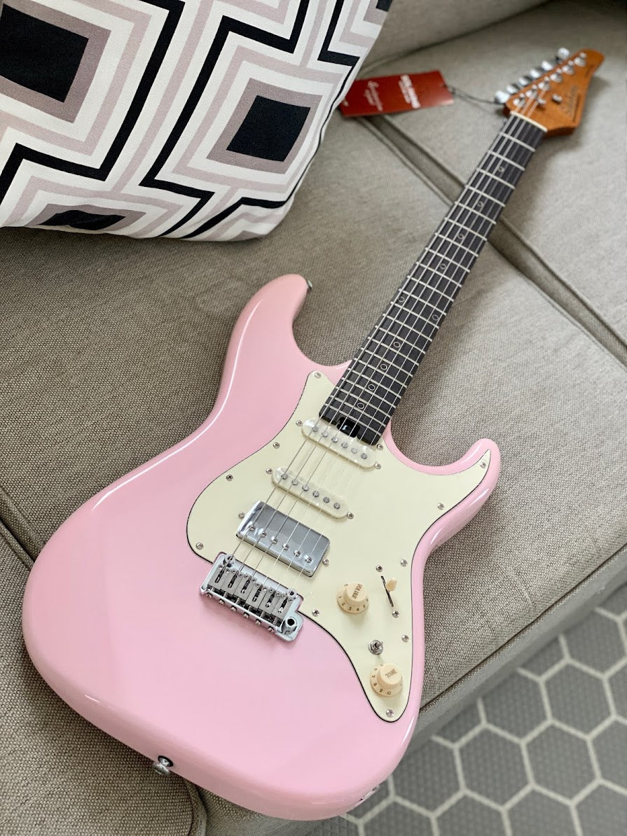 Soloking MS-11 Classic MKII with rosewood FB in Shell Pink