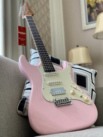 Soloking MS-11 Classic MKII with rosewood FB in Shell Pink