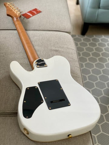 Soloking MT-1 Modern HH MKII in Pearl White Metallic with Gold Hardware