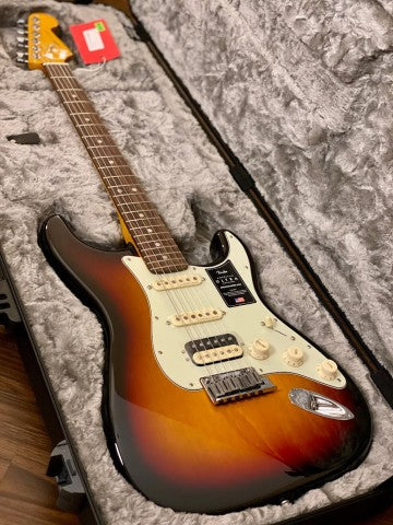 Fender American Ultra HSS Stratocaster with Rosewood FB in Ultraburst