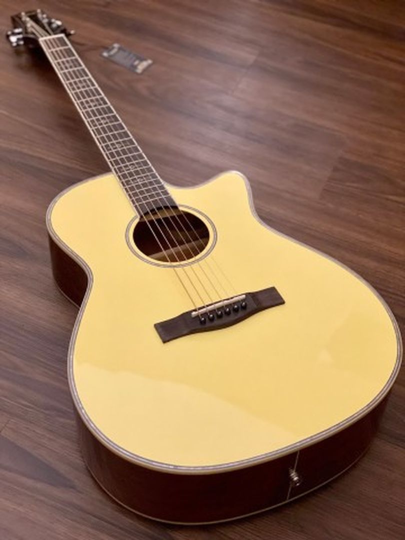 SQOE SPAIN XLDC-YN Acoustic Electric in Yellow Natural