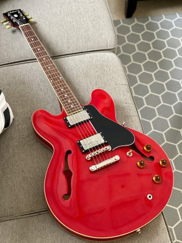 Tokai ES-180 SR Semi Hollow Vintage Series Japan in Seethru Red Cherry