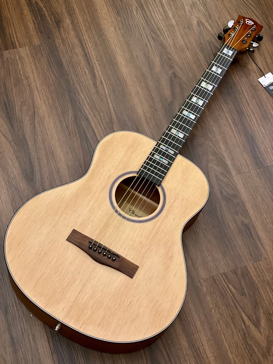 Chard WD48OM Acoustic Electric Solid Top สี Natural Satin พร้อม Fishman Presys