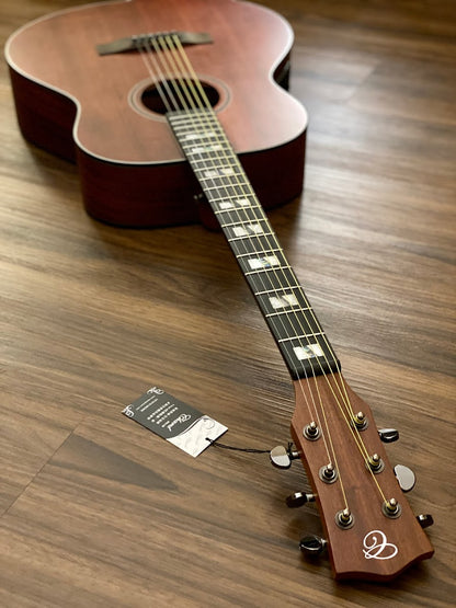 Chard WD48OM Acoustic Electric Solid Top สีเหลือง Natural Satin พร้อม Fishman Presys 