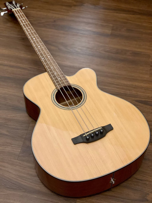 Takamine GB30CE Acoustic Electric Bass in Natural