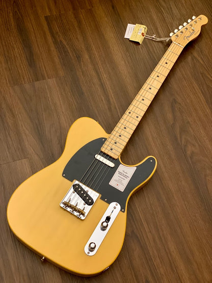 Fender Japan Traditional II 50s Telecaster with Maple FB in Butterscotsch Blonde
