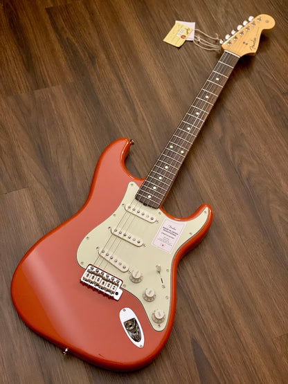 Fender Japan Traditional II 60s Stratocaster with RW FB in Fiesta Red