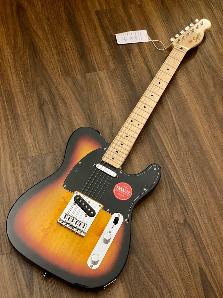 Squier Affinity Series Telecaster with Maple FB in 3-Color Sunburst