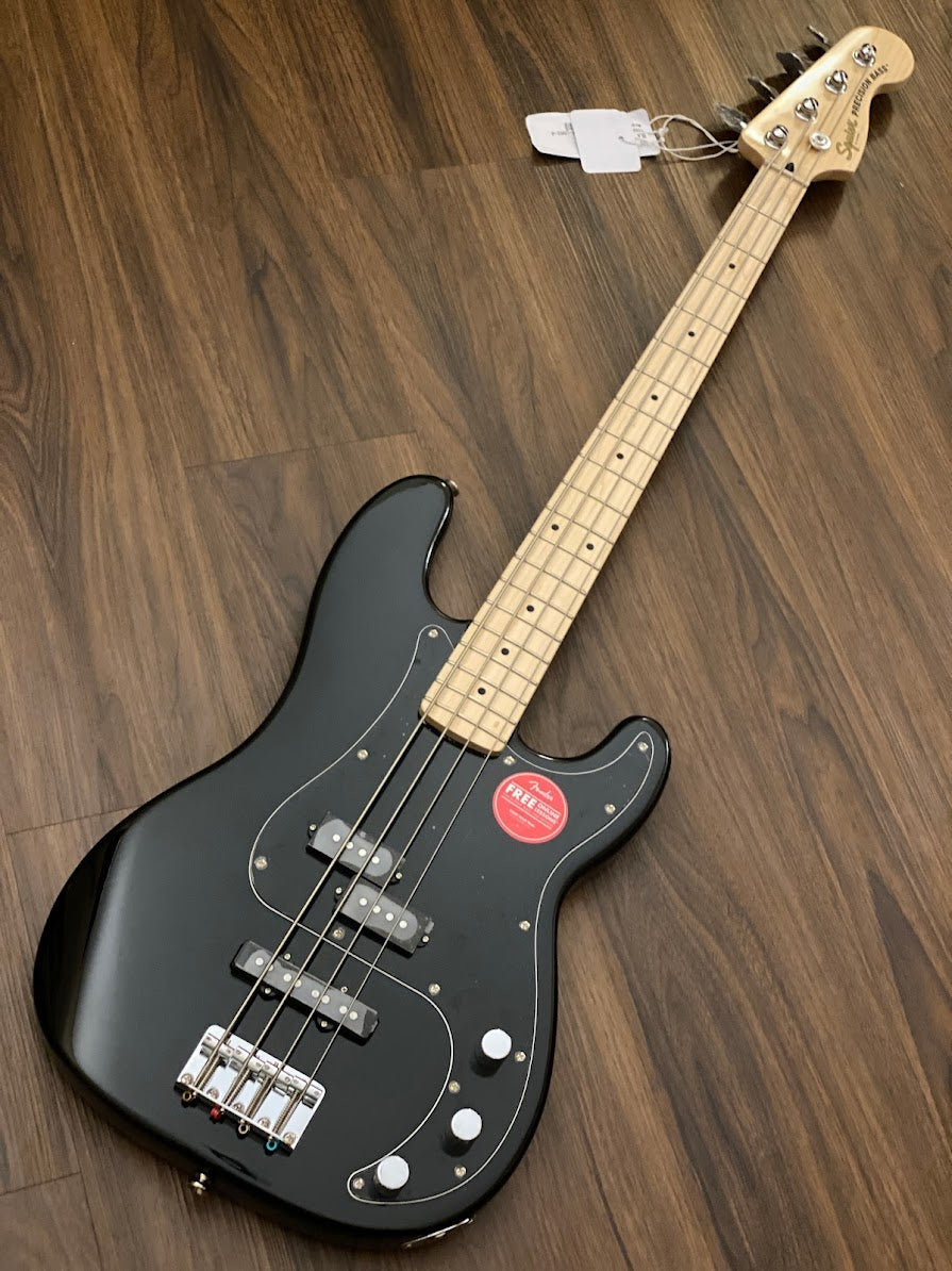 Squier Affinity Series Precision PJ Bass with Maple FB in Black