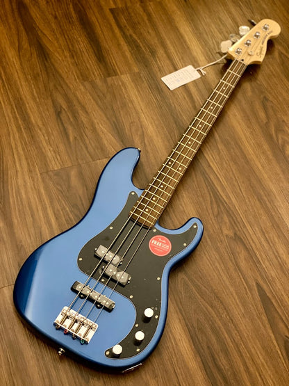 Squier Affinity Series Precision PJ Bass with Laurel FB in Lake Placid Blue
