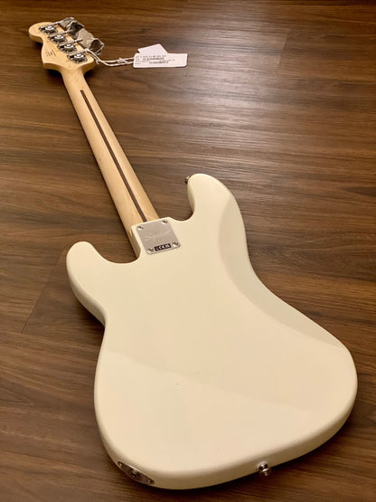 Squier Affinity Series Precision PJ Bass พร้อม Maple FB สี Olympic White