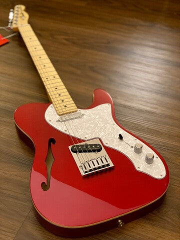 Fender Deluxe Telecaster Thinline - Candy Apple Red with Maple Fingerboard