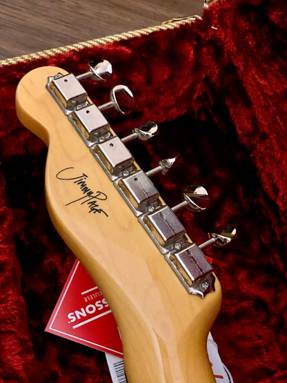 Fender Jimmy Page Telecaster - สีขาวสีบลอนด์ 
