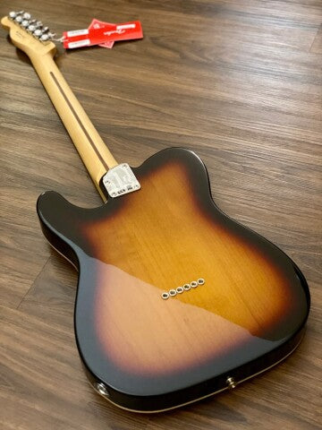 Fender Deluxe Telecaster Thinline - 3 Color Sunburst with Pau