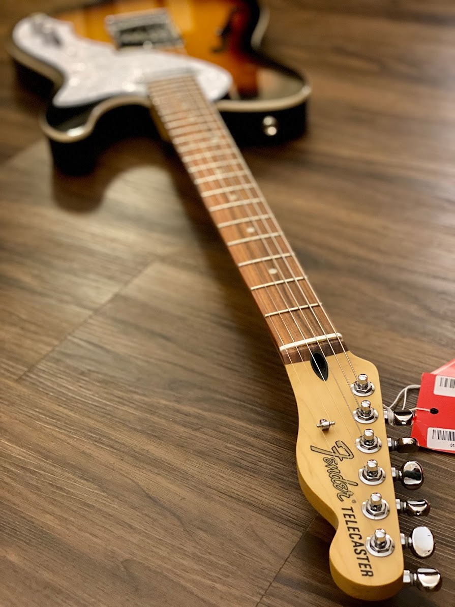 Fender Mexico Telecaster Thinline サンバースト Fender Deluxe Telecaster Thinline Rosewood Fingerboard in 3 Color