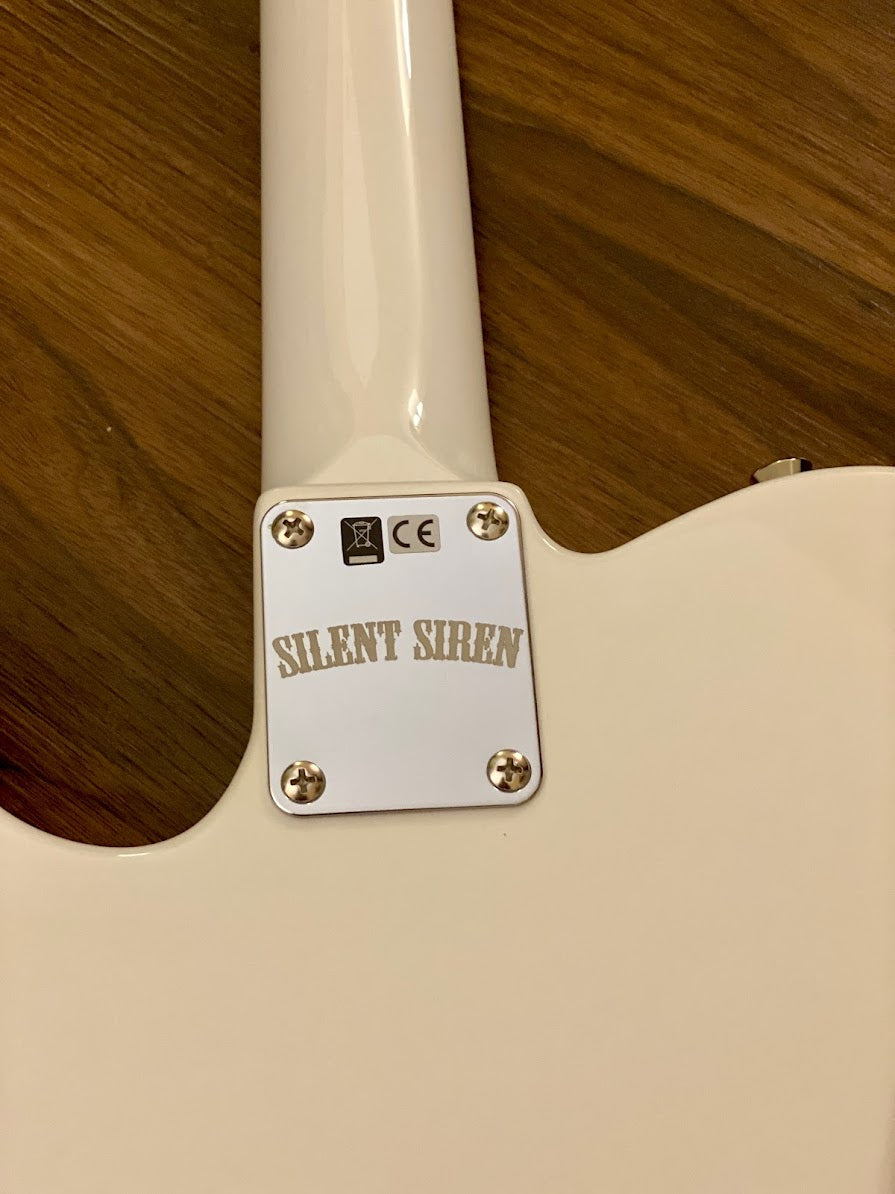 Fender Japan Silent Siren Signature Telecaster with Maple FB in Arctic White