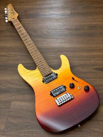 Ibanez Premium AZ242F - Tequila Sunrise Gradation