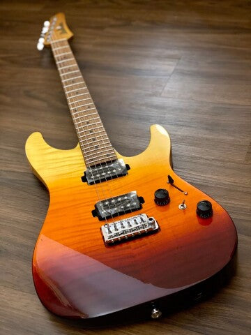 Ibanez Premium AZ242F - Tequila Sunrise Gradation