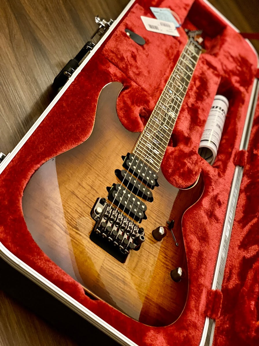 Ibanez J Custom RG8570Z - Brownish Sphalerite – nafiriguitar.com