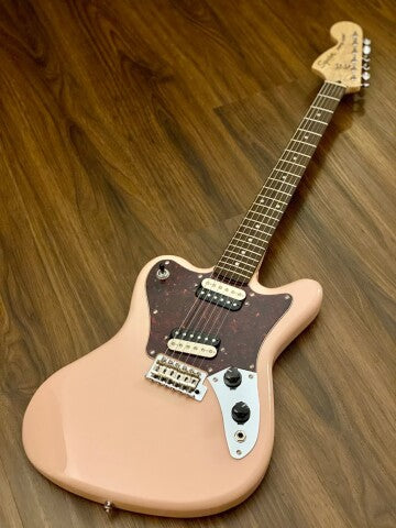 Squier Paranormal Super-Sonic in Shell Pink with Tortoiseshell Pickguard